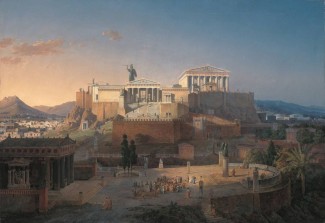 Akropolis und Areopag in Athen
